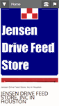 Mobile Screenshot of jensendrivefeedstore.com